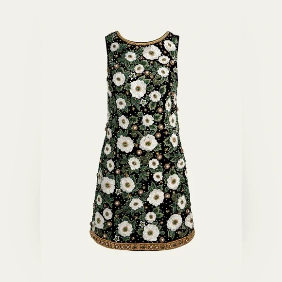 Alice And Olivia New Lindsey Embellished Gown Size 4 $1,995.00 - Picture 2 of 16